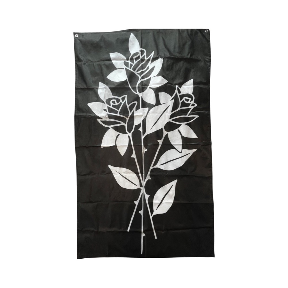 ball & chain co tapestry flag
